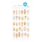 12 Pack: Ice Cream Cones Puffy Stickers by Recollections™